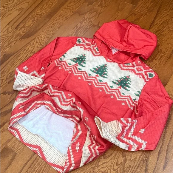 Christmas Tree Performance Sweatshirt - Picture 9 of 9